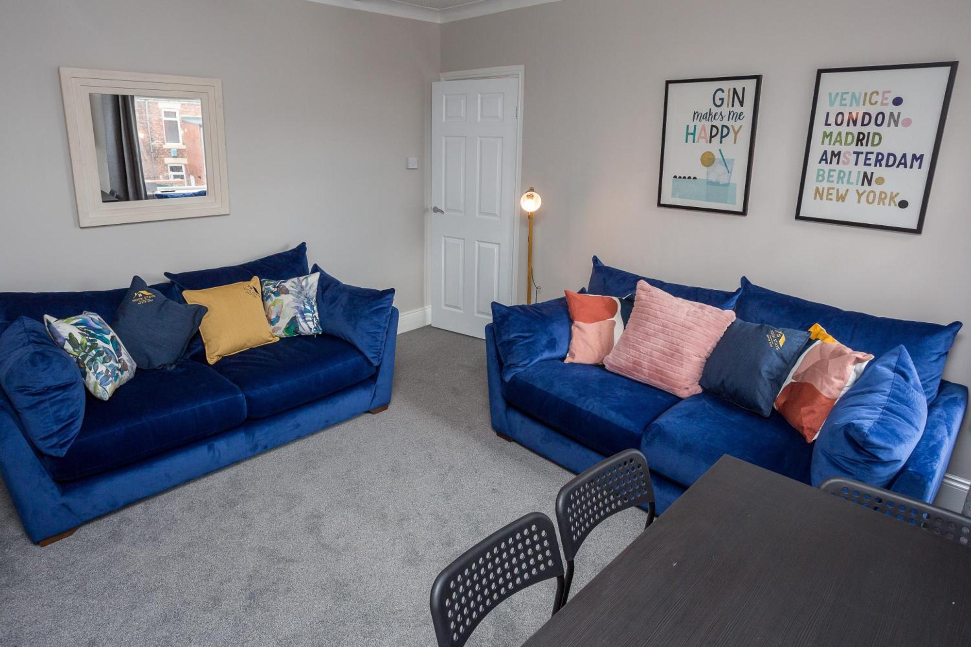 Villa The Avenue-3 Bed Sleeps 6 Great For Contractors Gateshead Exterior foto